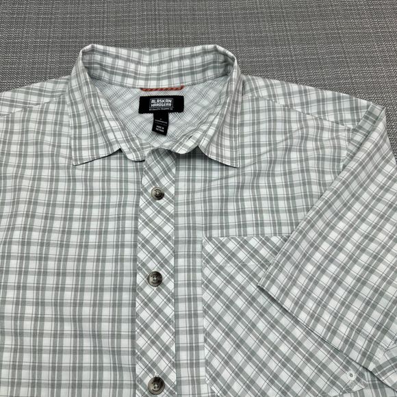 Alaskan Hardgear Shirt Mens Large Standard Fit Fishing Hiking Walking Vented - Picture 1 of 14